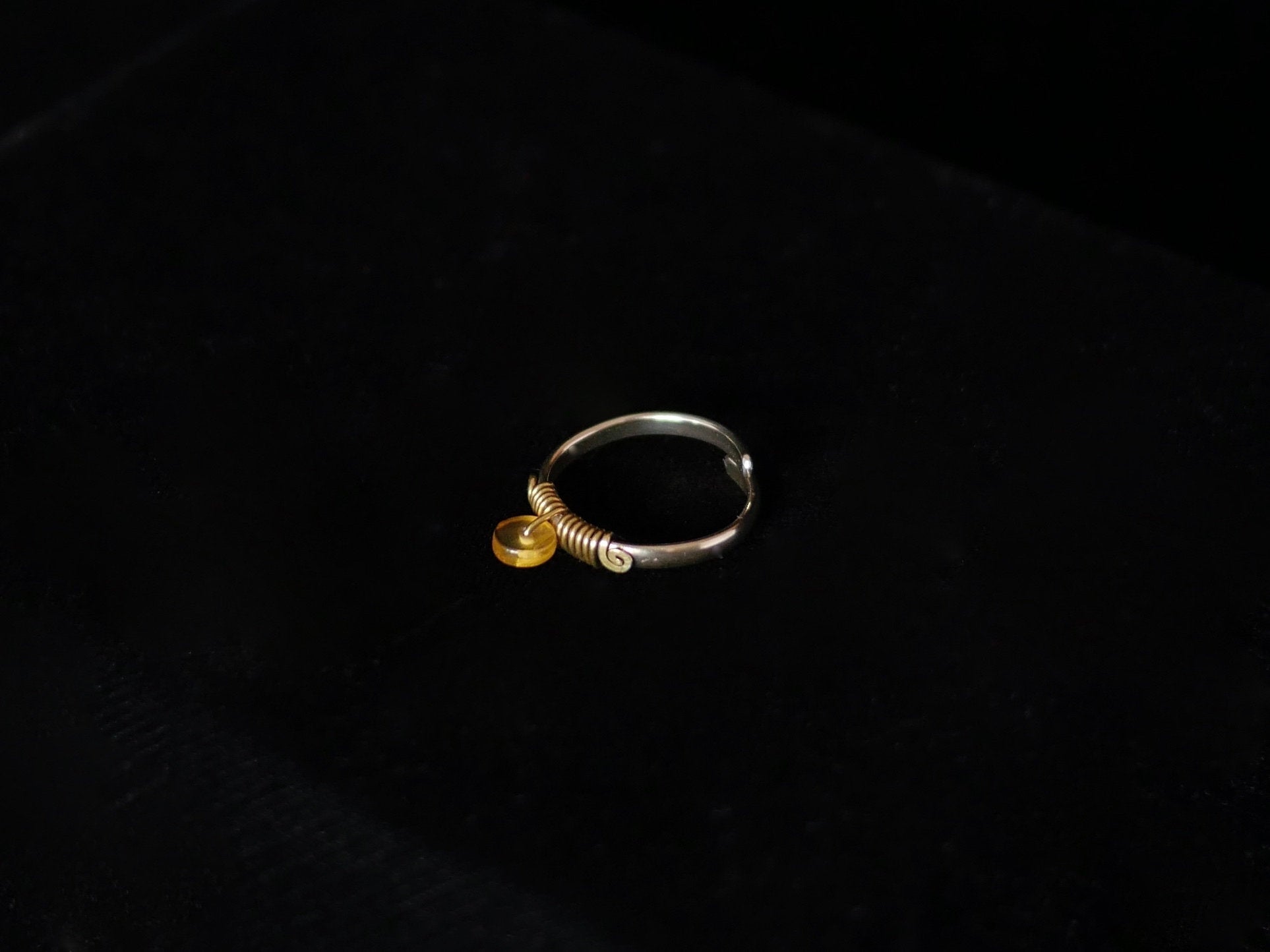 Unity Amber Ring